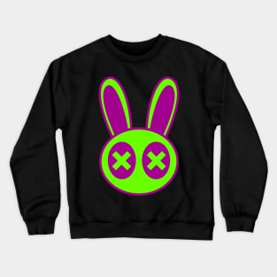 Vibrant rabbit Crewneck Sweatshirt